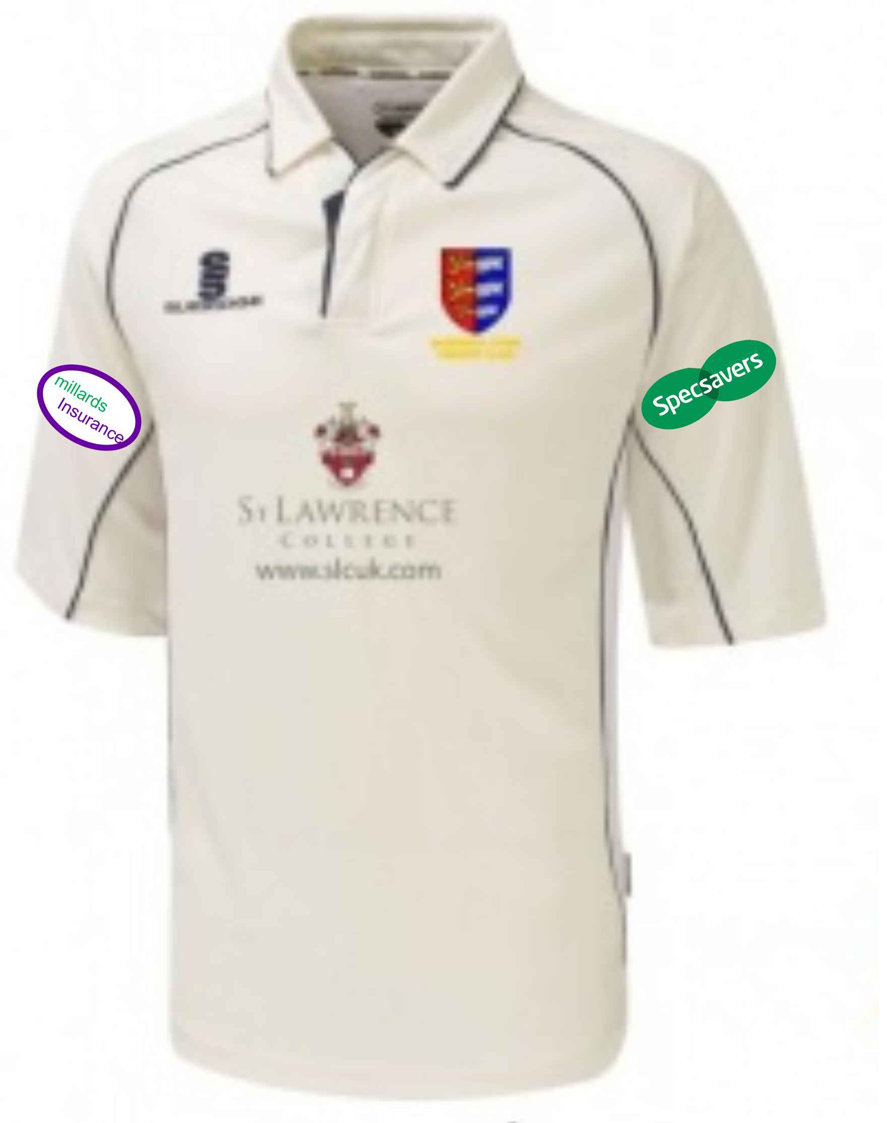 Sandwich Town CC Junior Premier 3/4 Sleeve Shirt