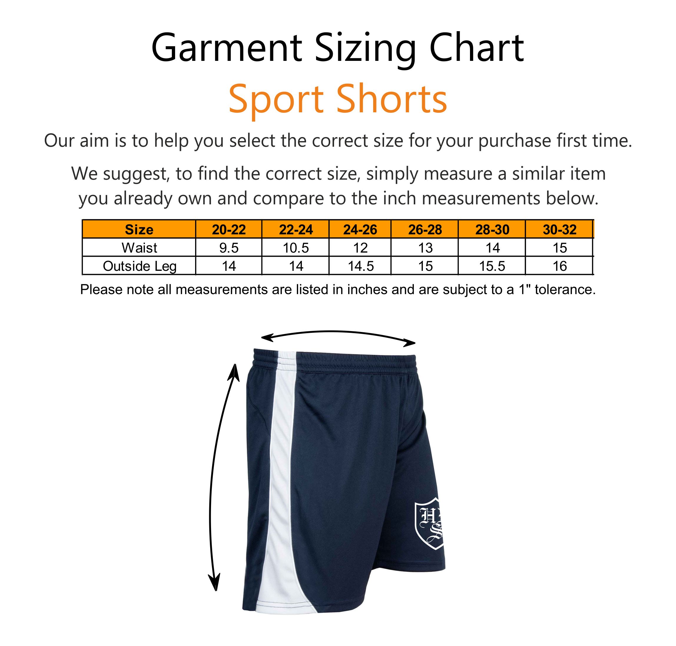 WELLESLEY & HADDON DENE SPORT SHORTS - Ambition Sport