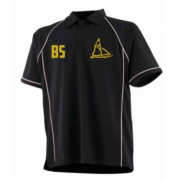 TWS MENS PIPED POLO