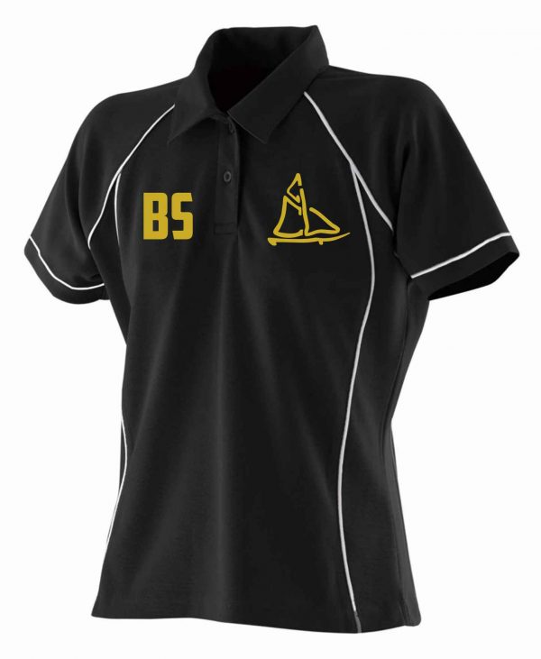 TWS WOMENS PIPED POLO