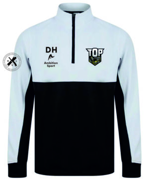 TOP CRICKET ACADEMY COACHES 1/4 ZIP MIDLAYER