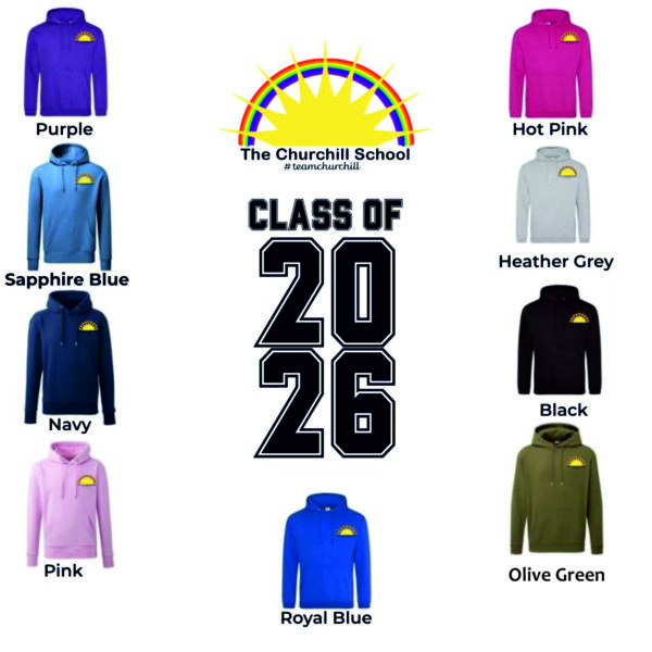 The Churchill School Year 6 Leavers Hoody 2026