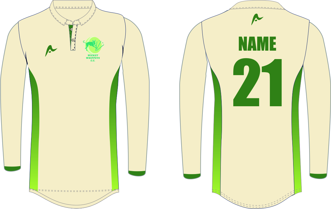 WICKET WHIPPETS CC LONG SLEEVE SHIRT