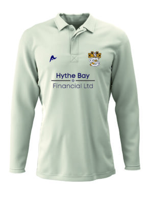 Saltwood CC LS White Shirt