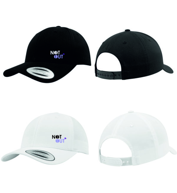 NOT OUT SNAPBACK CAP