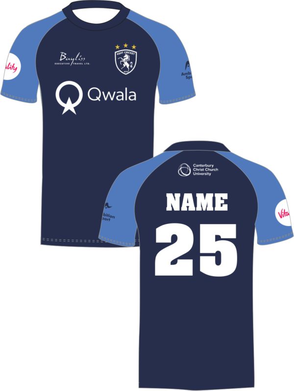 KENT WOMENS T20 BLAST REPLICA MATCH SHIRT - Unisex Fit