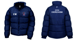 CCCU CHEERLEADING PUFFER COAT