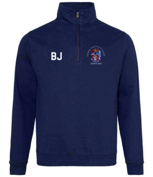 CCCU TRAMPOLINING 1/4 ZIP SWEATSHIRT