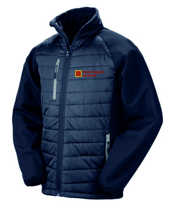 NEWINGATE SCHOOL STAFF PADDED SOFTSHELL JACKET