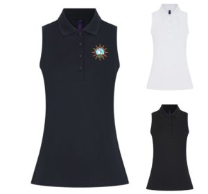WHITSTABLE & SEASALTER GC LADIES SLEEVELESS POLO