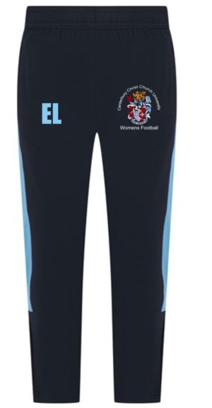 CCCU WOMENS FOOTBALL TRACK BOTTOMS