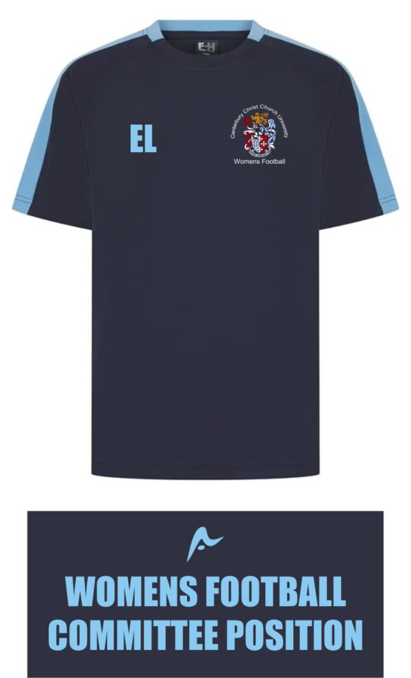 CCCU WOMENS FOOTBALL TSHIRT