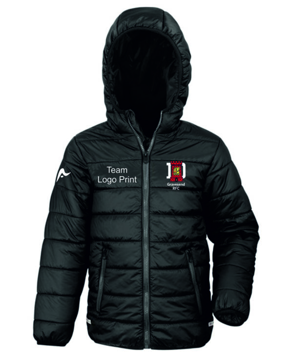 GRAVESEND RFC JNRS PADDED JACKET