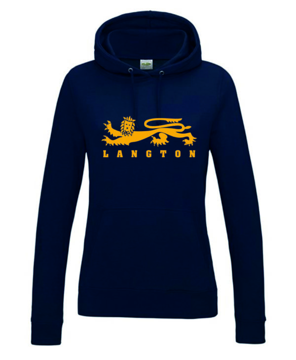 THE LANGTON GRAMMAR SCHOOL GIRLS SPORT HOODY