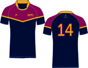 THE LANGTON GRAMMAR SCHOOL GIRLS RUGBY SHIRT