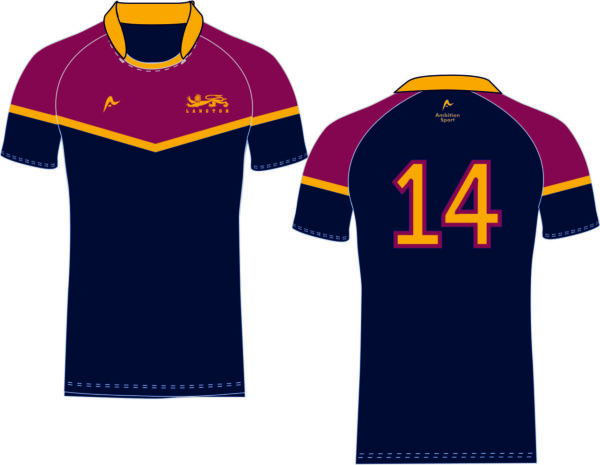 THE LANGTON GRAMMAR SCHOOL GIRLS RUGBY SHIRT