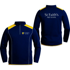 ST FAITH'S 1/4 ZIP MIDLAYER