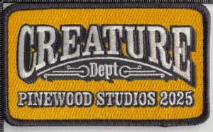 Creature Dept - Star Fighter Pinewood Studios 2025 Embroidered Patch