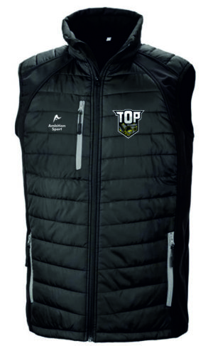 TOP CRICKET ACADEMY COACHES PADDED GILET