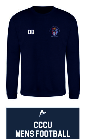 CCCU MENS FOOTBALL SWEATSHIRT