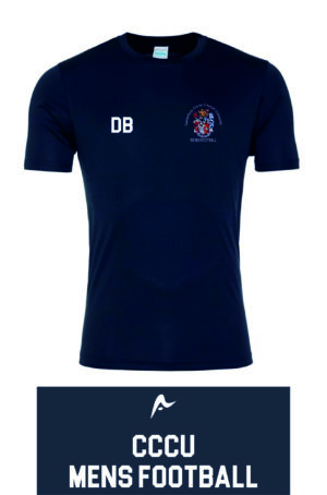CCCU MENS FOOTBALL T SHIRT