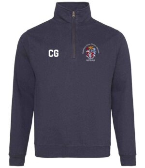 CCCU Netball 1/4 Zip Sweatshirt