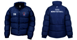 CCCU Mens Football Puffer Coat