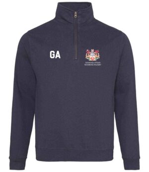 UKC Womens Rugby 1/4 Zip Sweatshirt